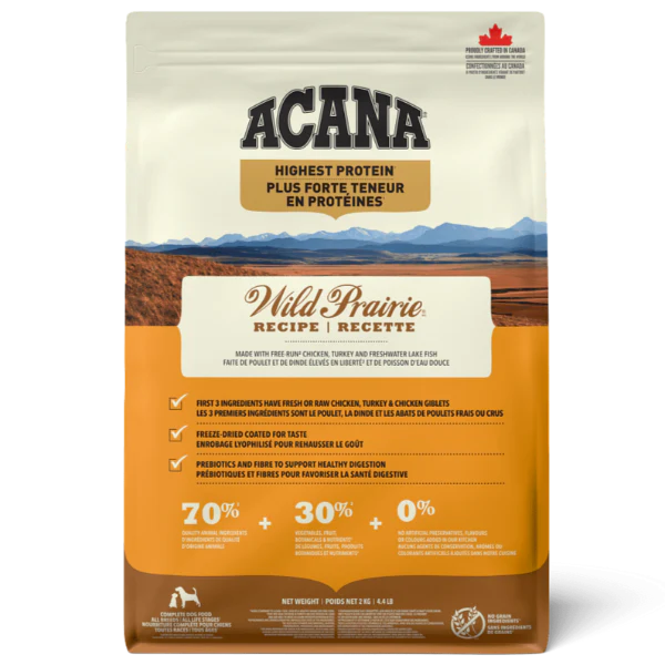 ACANA Highest Protein Wild Prairie Recipe Dry Dog Food