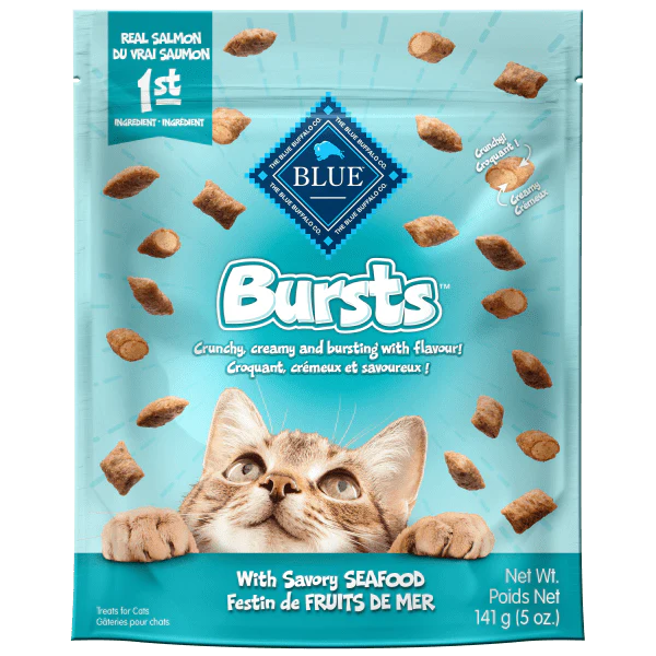 BLUE Bursts Cat Treats; Savory Seafood - Image 6