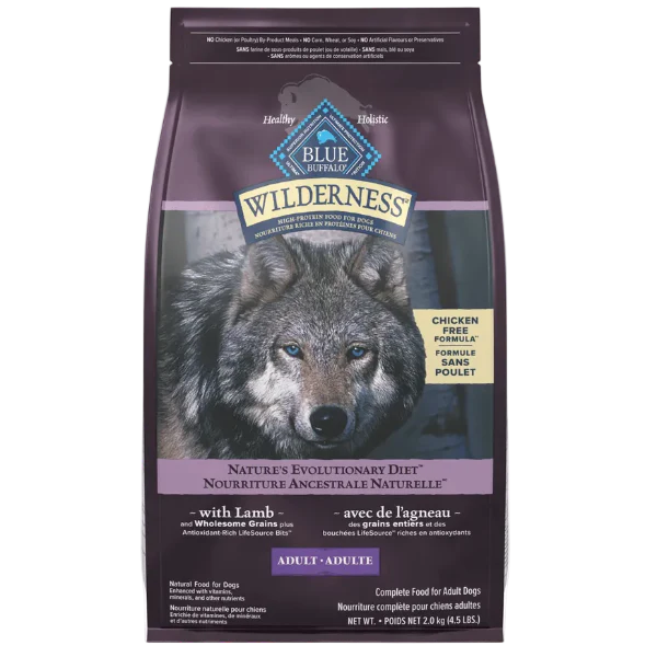 BLUE Wilderness Chicken-Free Lamb Recipe Dry Dog Food