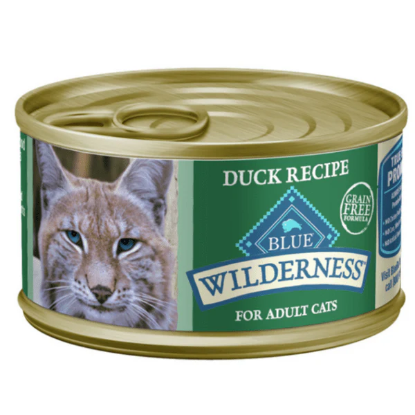 BLUE Wilderness Grain Free Duck Recipe Canned Cat Food, 3oz - Image 6