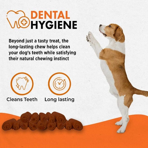 Canine Naturals Hide Free Peanut Butter Rolls Dog Chew - Image 5