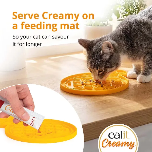 Catit Creamy Lickable Chicken & Liver Recipe Cat Treat - Image 10