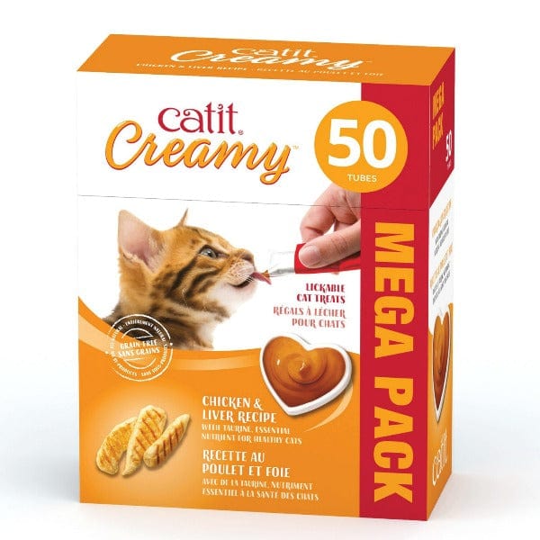 Catit Creamy Lickable Chicken & Liver Recipe Cat Treat - Image 16