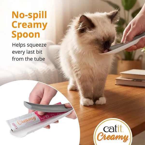 Catit Creamy Lickable Chicken & Liver Recipe Cat Treat - Image 5