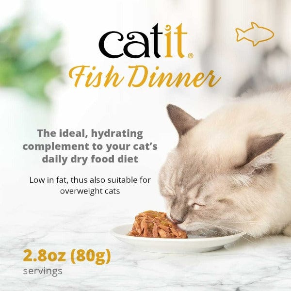 Catit Fish Dinner with Tuna & Carrots Wet Cat Food - Image 5