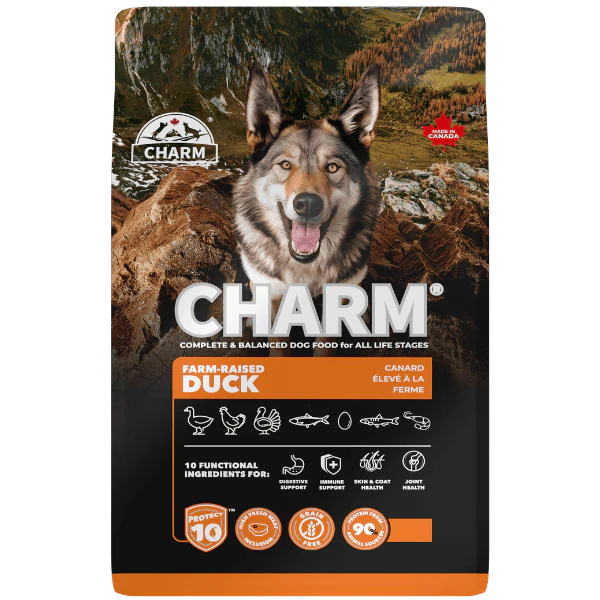 CHARM Farm-Raised Duck Dry Dog Food