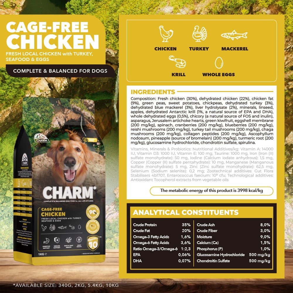 CHARM Free-Run Chicken Dry Dog Food - Image 10