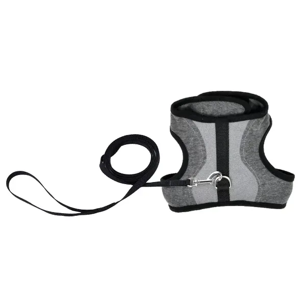 Coastal Adjustable Cat Wrap Harness with 6' Leash