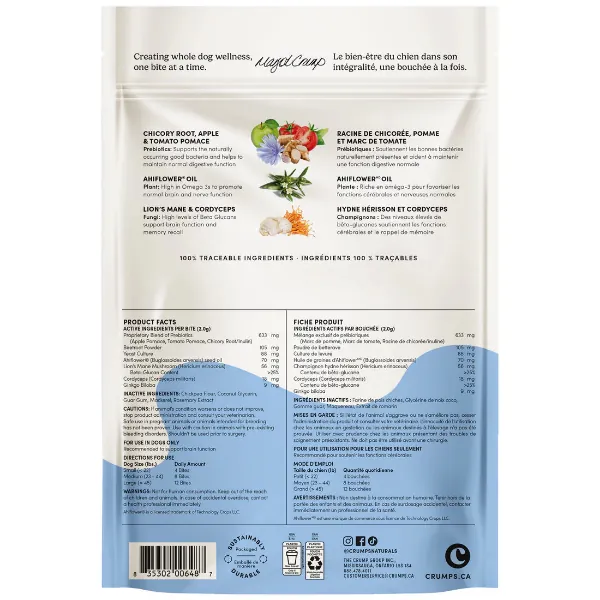 Crumps' naturals Dog Gutsy Elevate Bites (SPECIAL ORDER ITEM) - Image 2