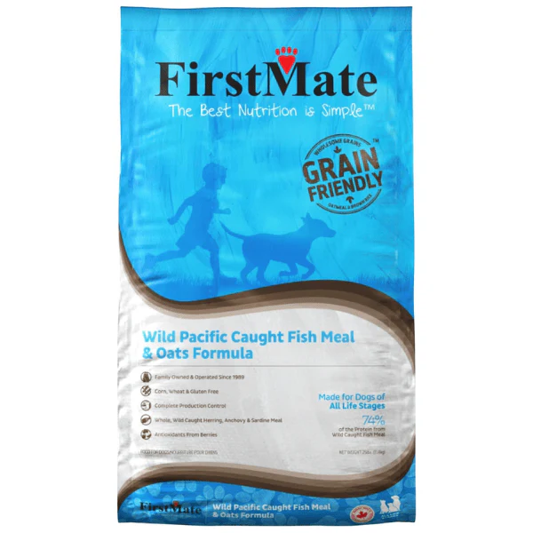 FirstMate Grain Friendly Wild Pacific Caught Fish & Oats Dry Dog Food - Image 8