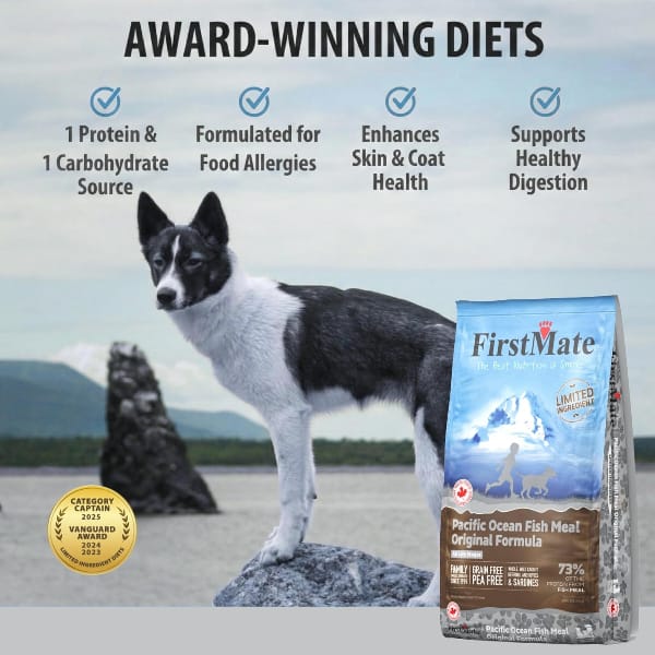 FirstMate Limited Ingredient Pacific Ocean Fish Meal – Original Formula Dry Dog Food, 25lb - Image 6