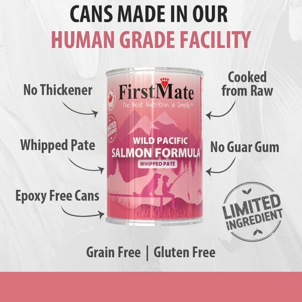 FirstMate Limited Ingredient – Wild Salmon Formula Canned Dog Food - Image 2