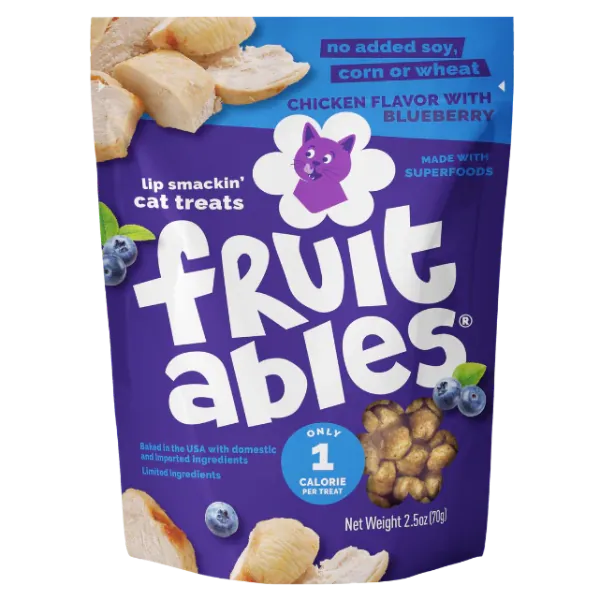 Fruitables Chicken Blueberry Cat Treats