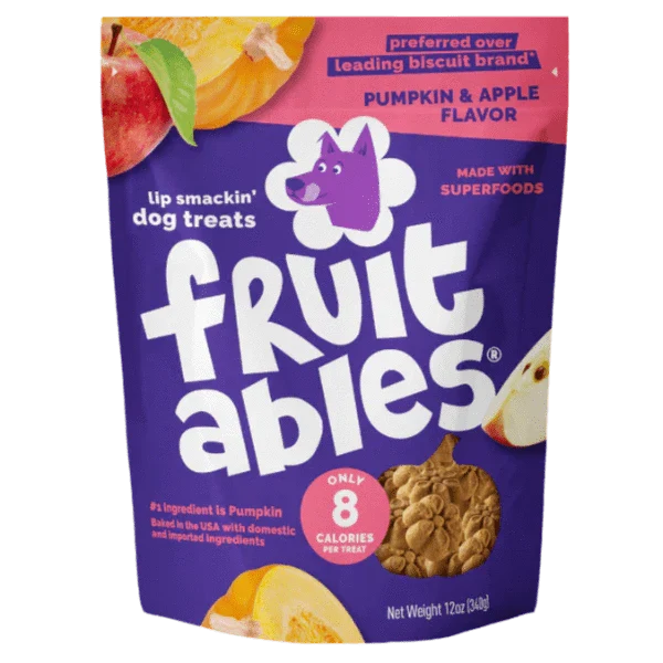 Fruitables Baked Pumpkin & Apple Dog Treats - Image 11