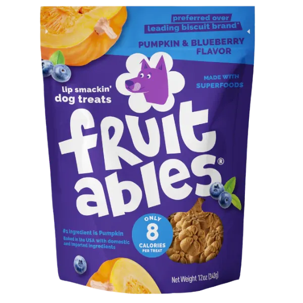 Fruitables Baked Pumpkin & Blueberry Dog Treats - Image 11
