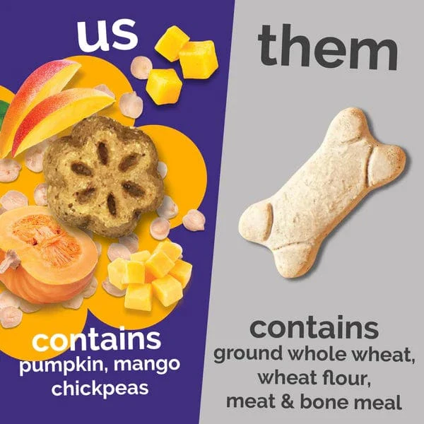 Fruitables Skinny Minis Pumpkin & Mango Flavor Dog Treats - Image 5