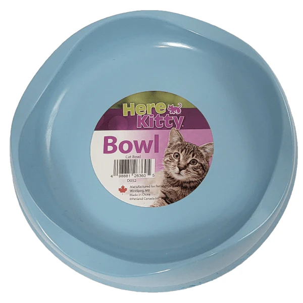 Here Kitty Bamboo Cat Bowl - Image 2