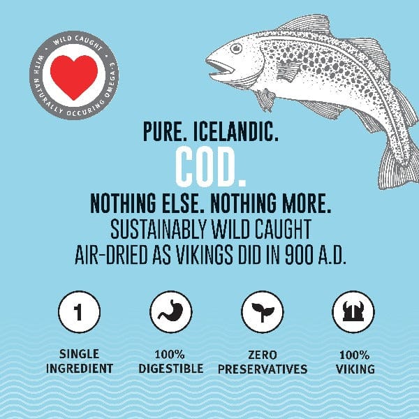 Icelandic+ Cod Fish Chips Dog Treats (SPECIAL ORDER ITEM) - Image 2