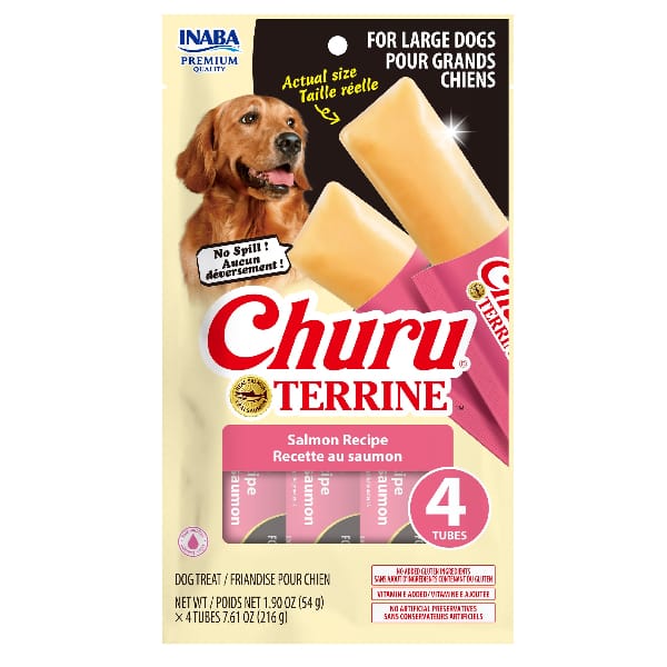 Inaba Churu Terrine Salmon Recipe Dog Treats - Image 3
