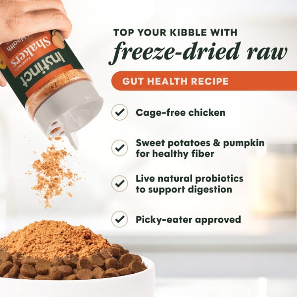 Instinct Raw Boost Shakers Gut Health Recipe Dog Food Topper - Image 3