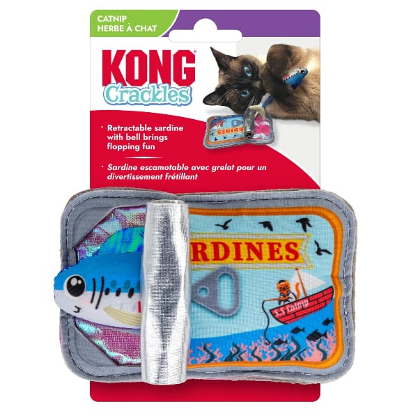 KONG Crackles Sardine Cat Toy