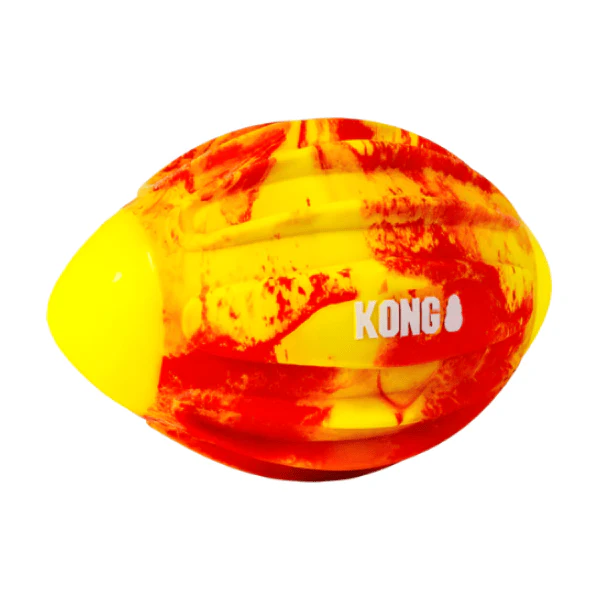 KONG Flexball Sport Football Dog Toy - Image 4