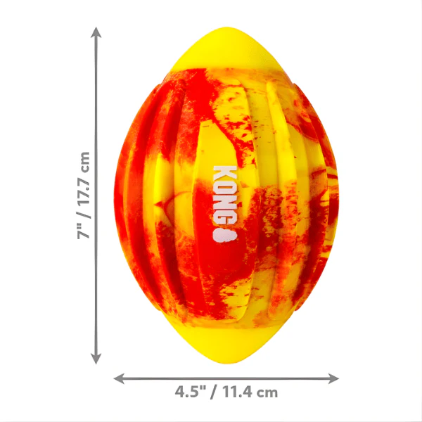 KONG Flexball Sport Football Dog Toy - Image 5
