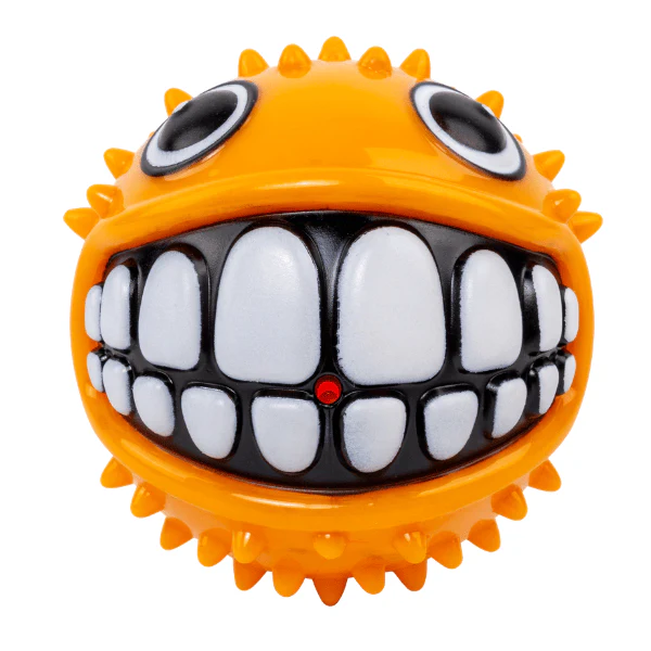 KONG Grinz Puffer Fish Dog Toy - Image 2