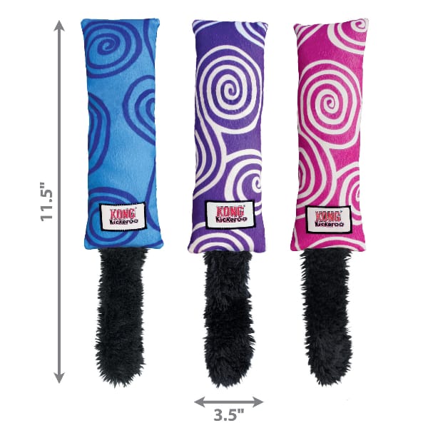 KONG Kickeroo Swirl Cat Toy - Image 3