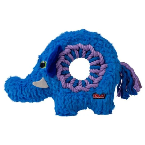 KONG Ringaroos Elephant Dog Toy - Image 2