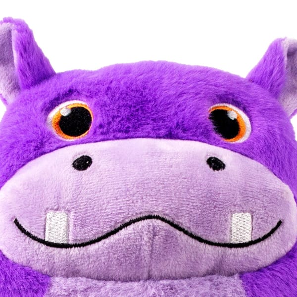 KONG Snuzzles Hippo Dog Toy - Image 4