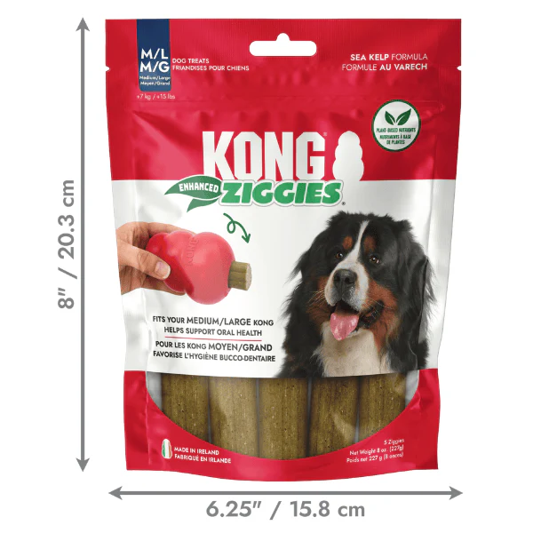 KONG Ziggies Enhanced Dog Treats - Image 5