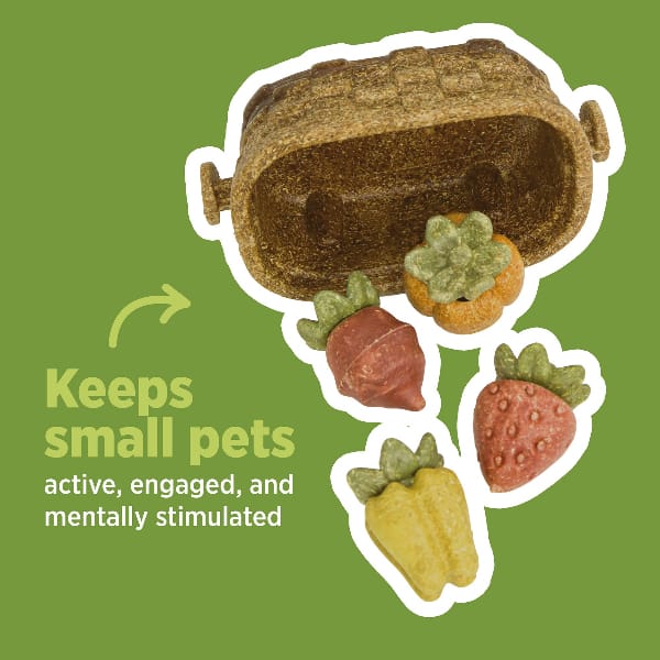 Living World Edible Harvest Basket Chew Toy - Image 2