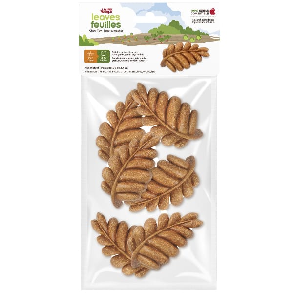 Living World Edible Leaves Chew Toy