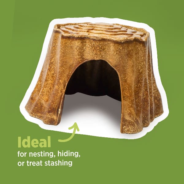 Living World Edible Tree Stump Hideout - Image 3