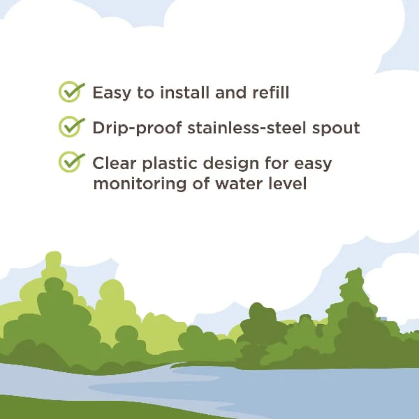 Living World Leakproof Water Bottle for Small Animals - Image 3