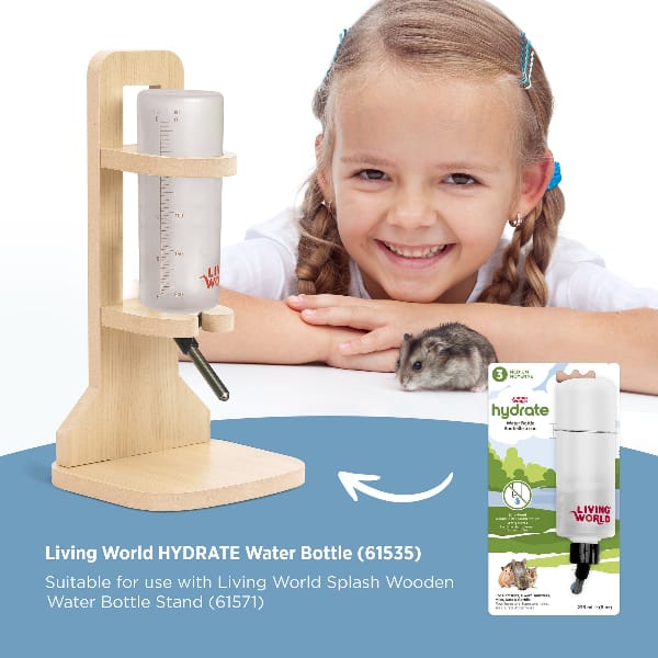 Living World Leakproof Water Bottle for Small Animals - Image 4