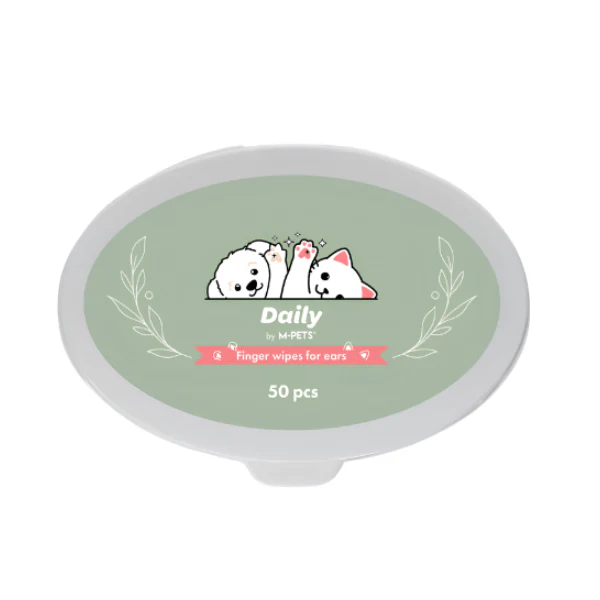 M-PETS Daily Double-sided Finger Wipes for Ears - Image 4