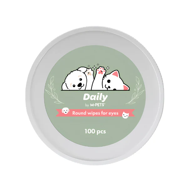 M-PETS Daily Round Wipes for Eyes - Image 3