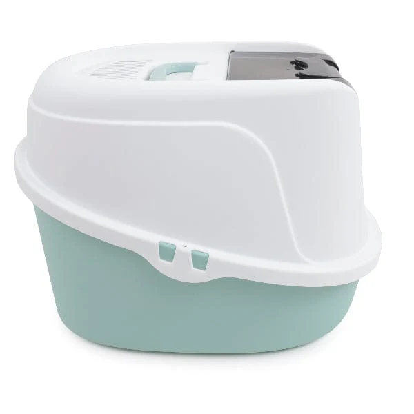 M-PETS Eco Tima Sea Hooded Cat Litter Box - Image 4