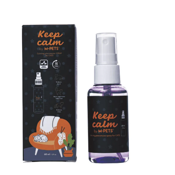 M-PETS Keep Calm | Calming Pheromone Spray for Cats - Image 3
