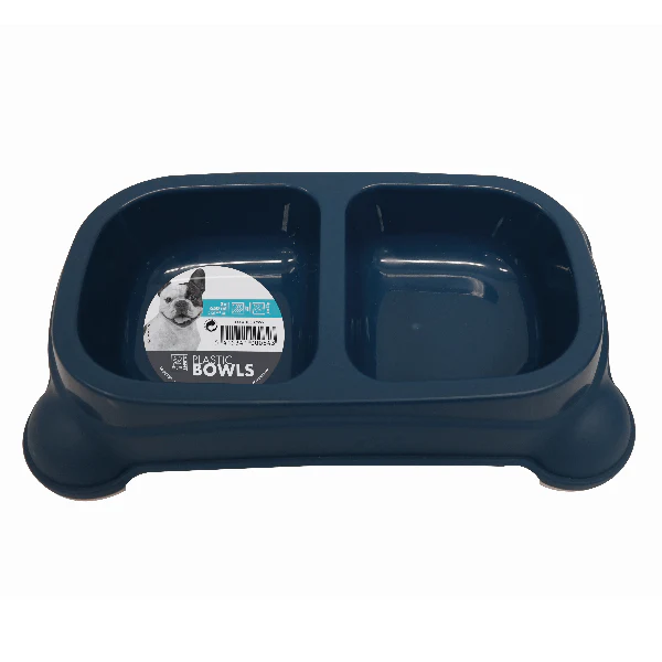 M-PETS Plastic Double Bowl - Image 4