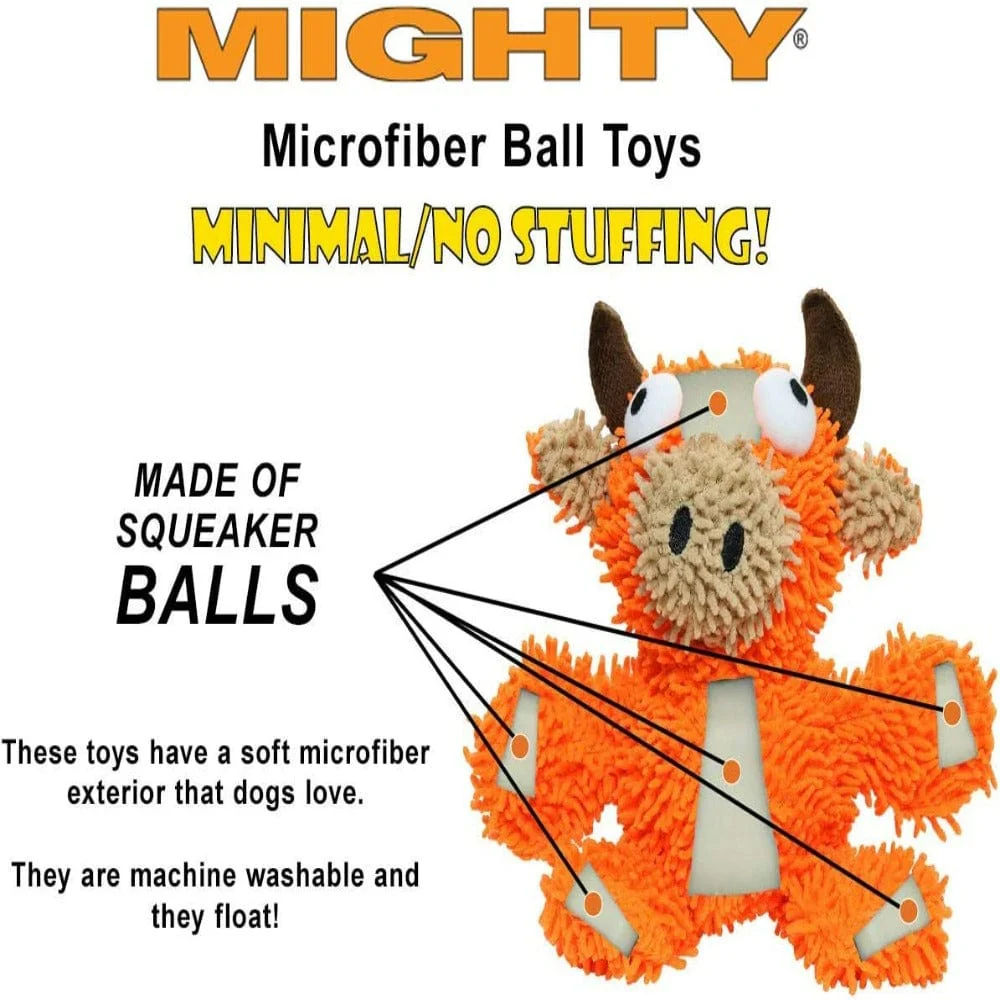 Tuffy Mighty Micro Ball Medium Penguin Dog Toy - Image 5