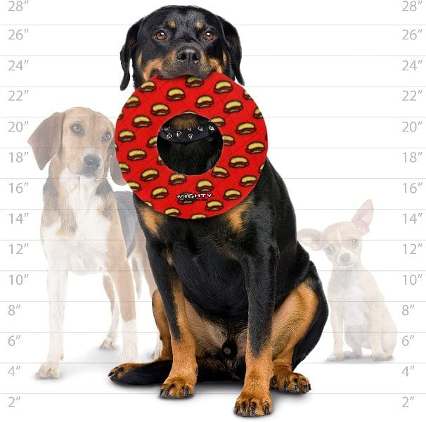 Tuffy Mighty Ring Red Dog Toy - Image 2