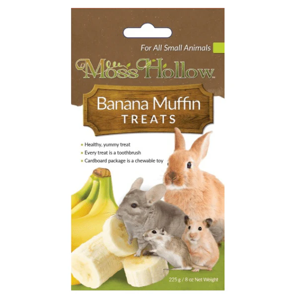 Moss Hollow Banana Muffin Small Animal Treat