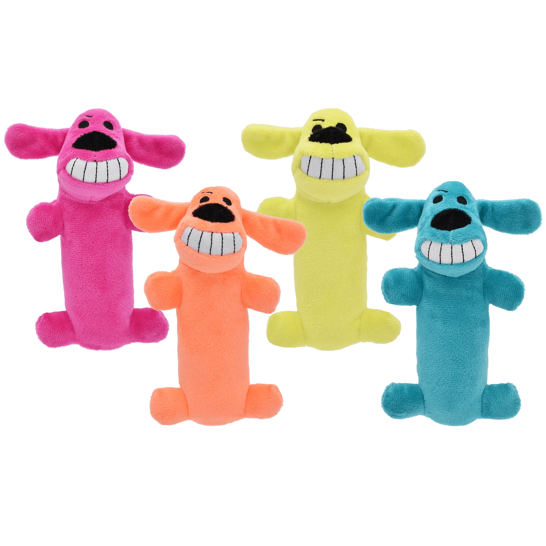 Multipet Loofa Assorted Plush Dog Toy