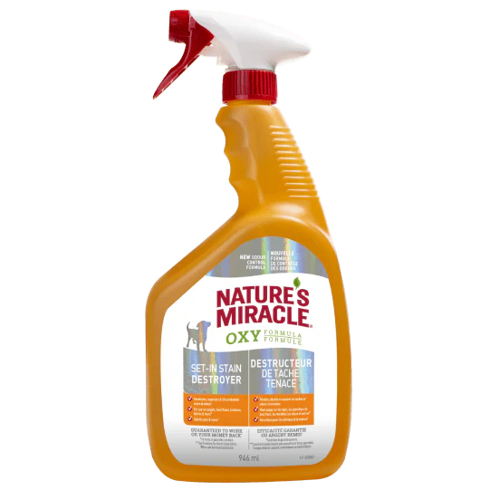 Nature's Miracle Oxy Formula Set-in Stain Destroyer for Dogs