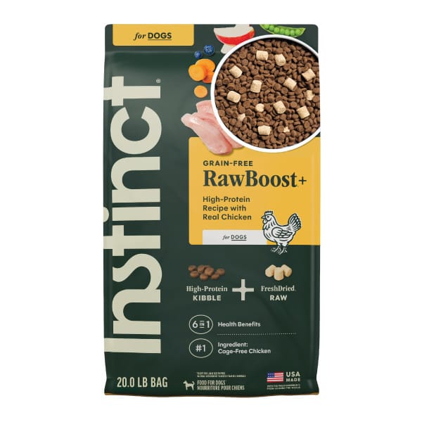 Instinct Raw Boost Real Chicken Recipe Dry Dog Food, 20lb