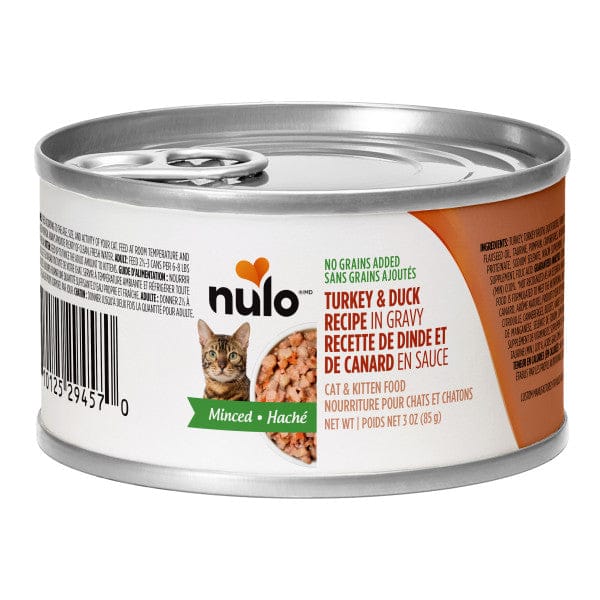 Nulo Minced Turkey & Duck in Gravy Recipe Canned Cat Food, 3oz - Image 2