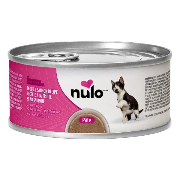 Nulo Trout & Salmon Pate Recipe Canned Cat Food, 5.5oz